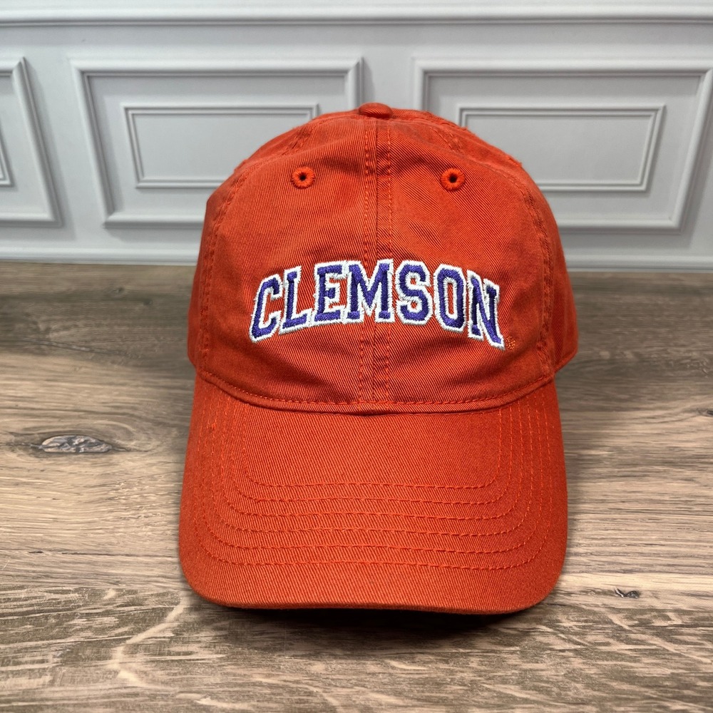 Legacy 92 Clemson Tigers Hat OSFM Orange Adjustable Strapback Cap OSFM